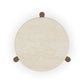 Verona - Accent Table - Beige / Dark Brown