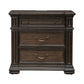 Provence Park - Nightstand With Charging Station - Brown