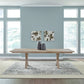 Brentwood - Double Pedestal Table - Brown
