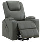 Armstrong - Upholstered Power Lift Massage Recliner