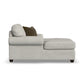 Thornton - Chaise Lounge - White