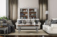 Patterson - Sofa, Nailhead Trim - Light Gray
