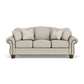 Bexley - Fabric Sofa, Nailhead Trim - Beige