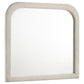 Sonya - Upholstered Bedroom Dresser Mirror - Ivory