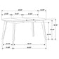 Jedda - Oval Extension Leaf Dining Table - Dark Walnut