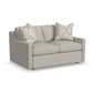 Sky - Upholstered Loveseat - Light Gray