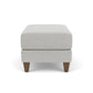 Westside - Fabric Cocktail Ottoman - Light Gray