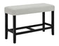 Marbel - Counter Height Bench - Dove