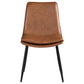 Ortega - Upholstered Dining Side Chair (Set of 2) - Coffee
