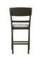 Oakly - Counter Height Chair (Set of 2) - Pearl Silver / Charcoal