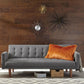 Sommer - Upholstered Tufted Convertible Sofa Bed - Gray