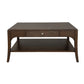 Sylvie - Rectangular Coffee Table - Dark Brown