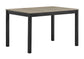 Forana - 5 Piece Dining Room Set - Light Brown / Black