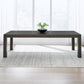 Cascade Falls - Rectangular Leg Table - Brown