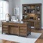Carolina Park - 2 Piece Bunching Bookcase - Light Brown
