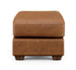 Thornton - Cocktail Ottoman - Light Brown