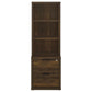 Westpark - 3-Shelf Bookcase USB And Lockable Drawer