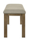 Cockrell - Bench - Light Brown / Beige