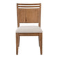Shaker Lakes - Panel Back Side Chair (RTA) - Harvest Brown