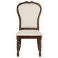Landon - Upholstered Dining Side Chair (Set of 2) - Rich Brown