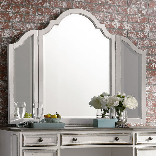Magnolia Manor - Vanity Mirror - White
