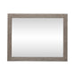 Skyview Lodge - Landscape Mirror - Light Brown