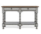 Plymouth - Sofa Table With Drawers - Gray