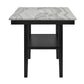 Marbel - Faux Marble Counter Height Set