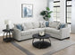 Ashford - Chenille Upholstered Sleeper Sectional Sofa - Greige