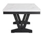 Vance - Dining Room Set - Charcoal / Dove