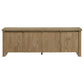 Adina - 70" TV Stand Media Console - Distressed Light Brown