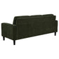 Ruth - Upholstered Track Arm Sofa Set