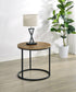 Lainey - Round Occasional Side End Table - Mango
