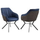 Mayer - Upholstered Dining Arm Chair (Set of 2) - Blue