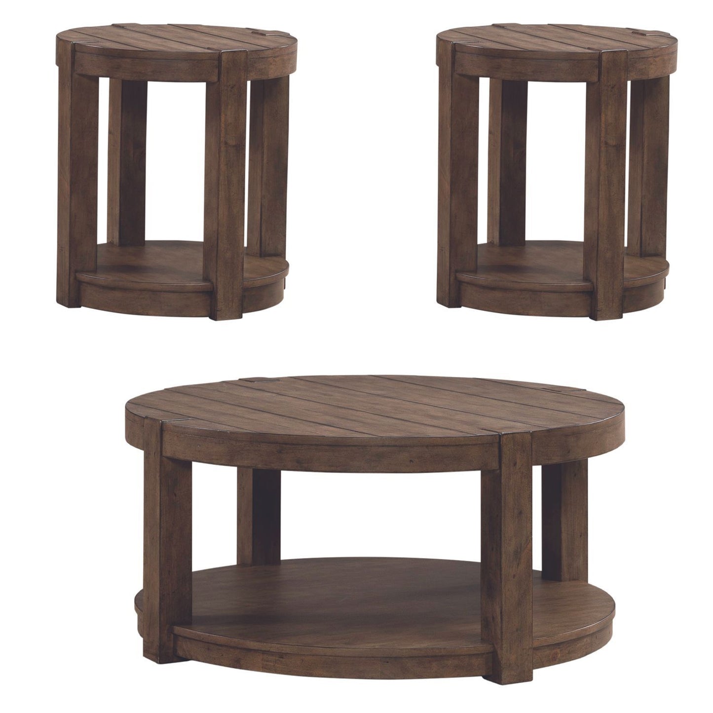 Broadmore - Optional 3 Piece Set - Brown