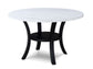 Isla - 5 Piece Dining Room Set - White / Black