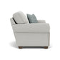 Carson - Fabric Chair, Nailhead Trim - Light Gray