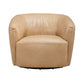 Donovan - Upholstered Swivel Accent Chair - Tan