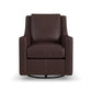 Murph - Stationary Swivel Chair - Dark Brown