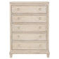 Pembroke - 5-Drawer Chest Of Drawers - Washed Oak