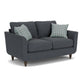 Mia - Loveseat - Dark Gray
