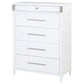 Gracemont - 5-Drawer Bedroom Chest Of Drawers - White