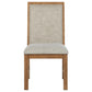 Bruner - Upholstered Dining Side Chair (Set of 2) - Brown