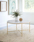 Ellison - Round Marble Top Table