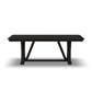Lattice - Rectangular Dining Table - Dark Brown