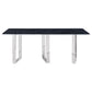Desden - Rectangular Sintered Stone Dining Table - Gray
