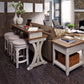 Farmhouse Reimagined - 4 Piece Dining Room Set - White