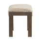 Broadmore - Upholstered Console Stool - Brown