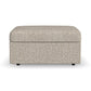 Sky - Storage Ottoman - Light Gray