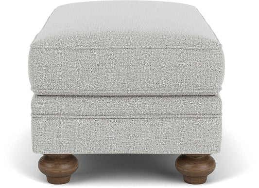 Winston - Cocktail Ottoman - Light Gray